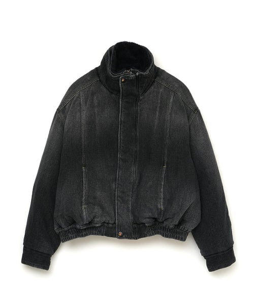 DOUBLE LAYERED DENIM JACKET INDIGO 3