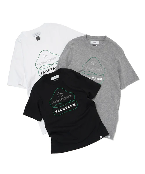 FACETASM × Nicolai Bergmann TEE WHITE 3