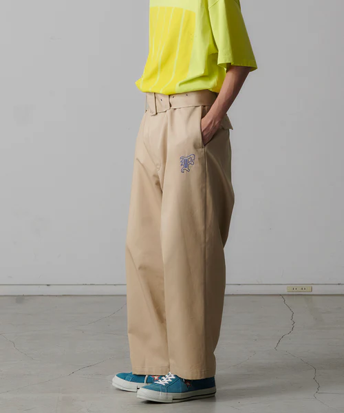 BELTED BIG HEART PANTS(3 BEIGE)｜ FACETASM｜心斎橋PARCO