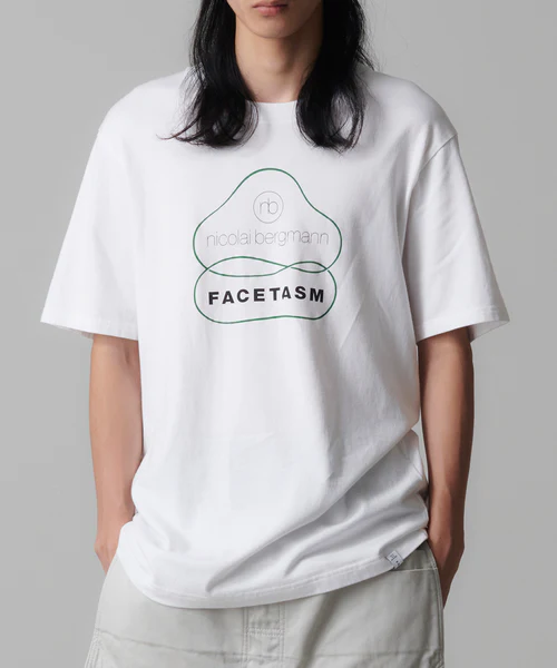 FACETASM × Nicolai Bergmann TEE WHITE 3