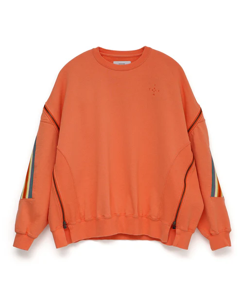 ZIPPER RIB SWEAT BLUE 3