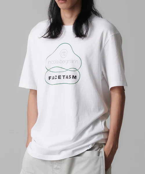 FACETASM × Nicolai Bergmann TEE WHITE 3