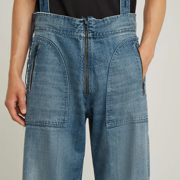 G-STAR x FACETASM APOLLO SUSPENDER PANTS INDIGO S