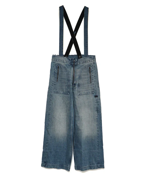 G-STAR x FACETASM APOLLO SUSPENDER PANTS INDIGO S