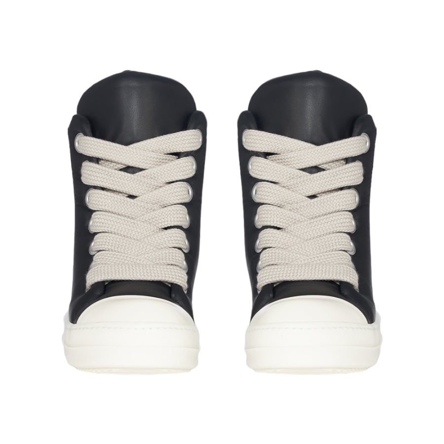 【Rick Owens】JUMBO LACE PADDED SNEAKERS(BLACKWHITE)