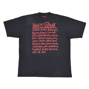 【VETEMENTS】WORLDTOUR LOGO T-SHIRT BLACK XS