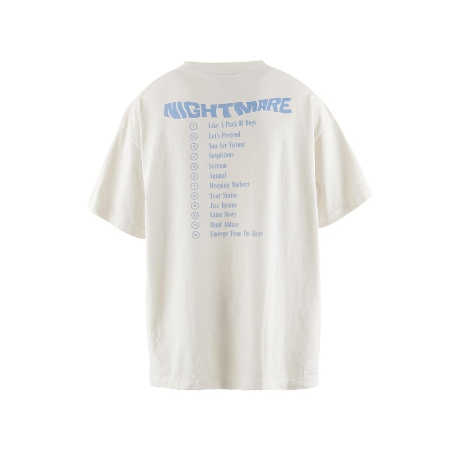 【FORSOMEONE X SAINT MICHAEL】SM-A23-0000-C10/FS_SS T-SHIRT/CONSUME/WH WHITE XL