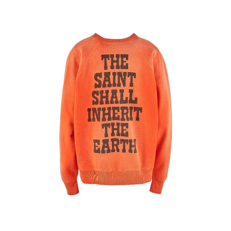 【SAINT MICHAEL】SM-A23-0000-023/CRW N SWT/MICHAEL/ORANGE ORANGE XL