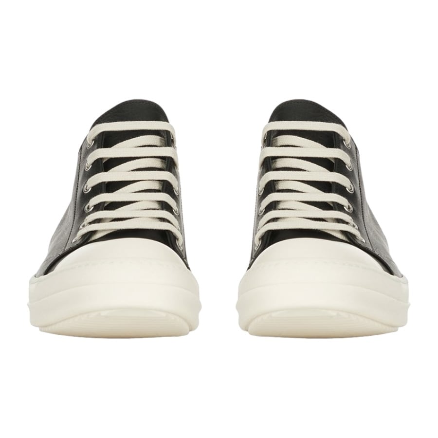 【Rick Owens】LOW SNEAKS(BLACK/WHITE) BLACK/WHITE 43