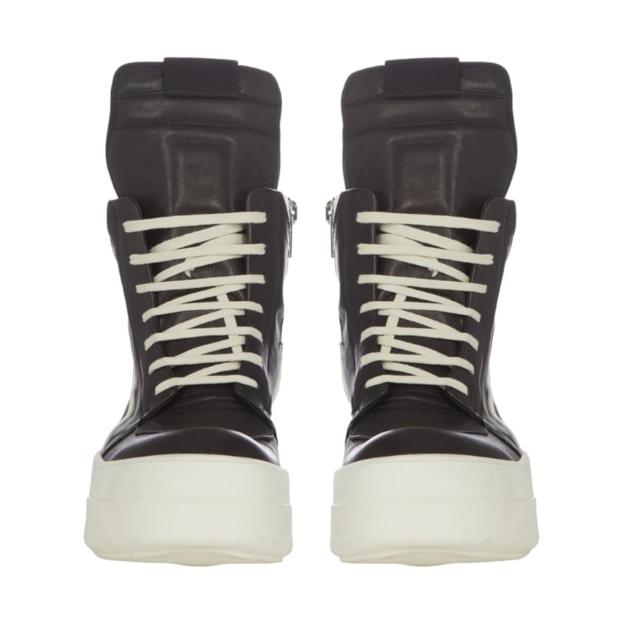 【Rick Owens】MEGA BUMPER GEOBASKET(BLACK/WHITE) BLACK/WHITE 43
