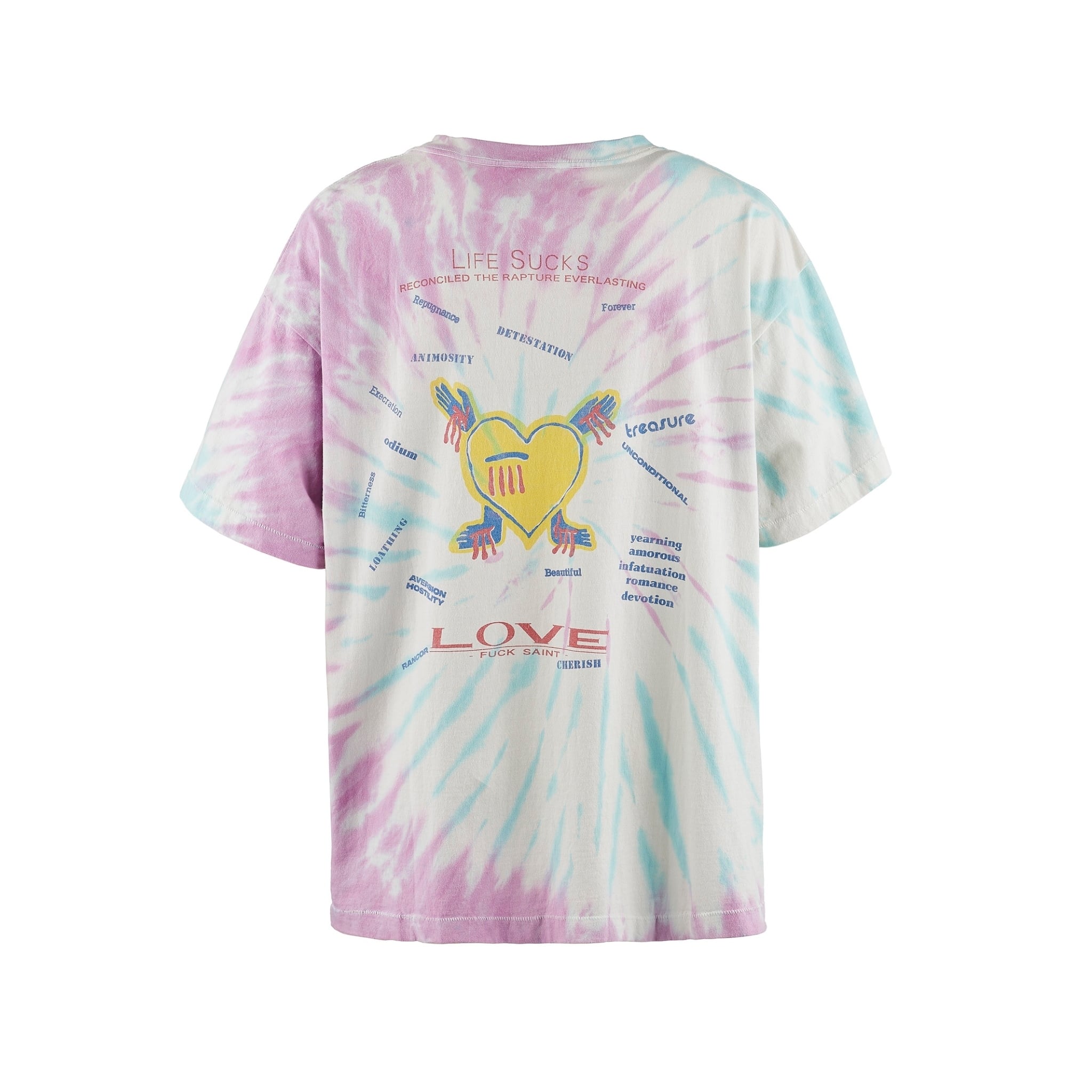 【SAINT MICHAEL】SM-YS8-0000-C46/LM_SS TEE/DOOR WRLD/TDYE TDYE XL