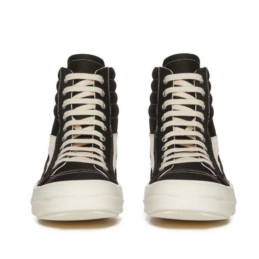 【DRKSHDW】VINTAGE HIGH SNEAKS (BLACK/WHITE) BLACK/WHITE 44