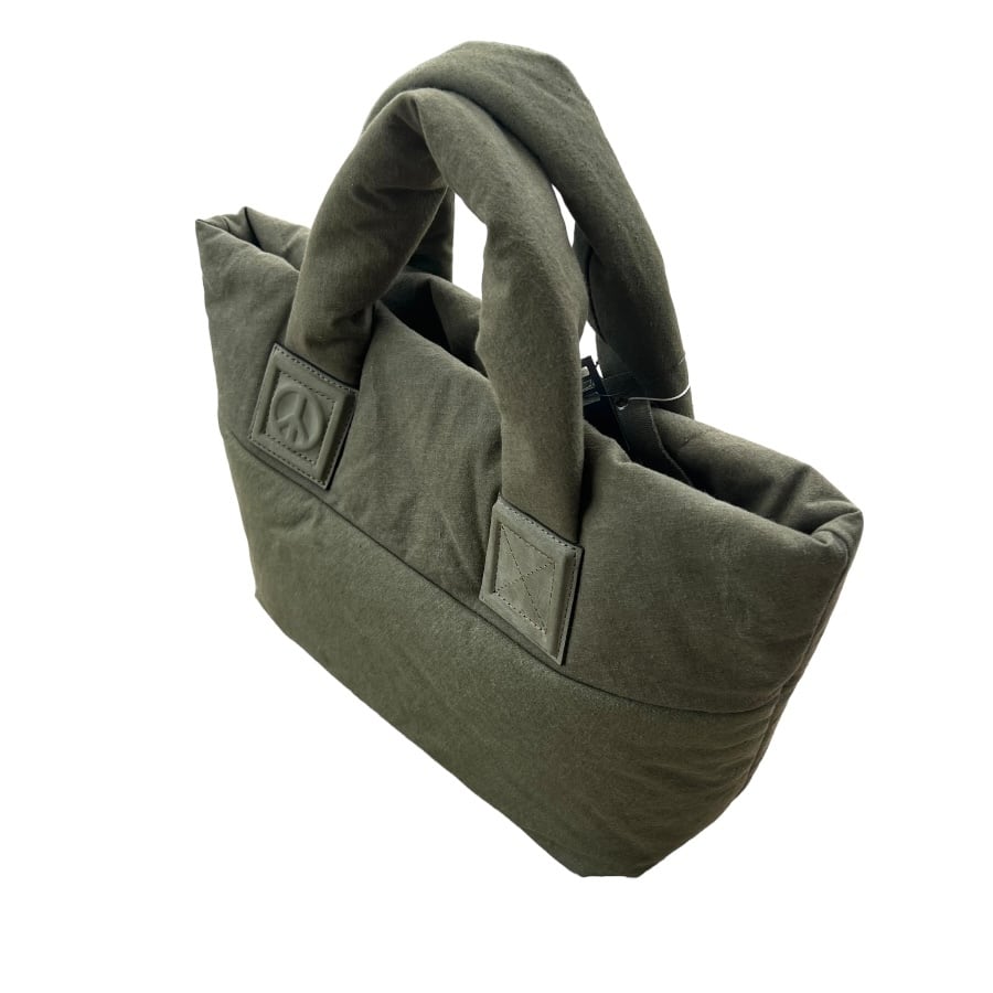 【READYMADE】RE-CO-KH-00-00-253/FLUFFY TOTE BAG M/KHA KHAKI F
