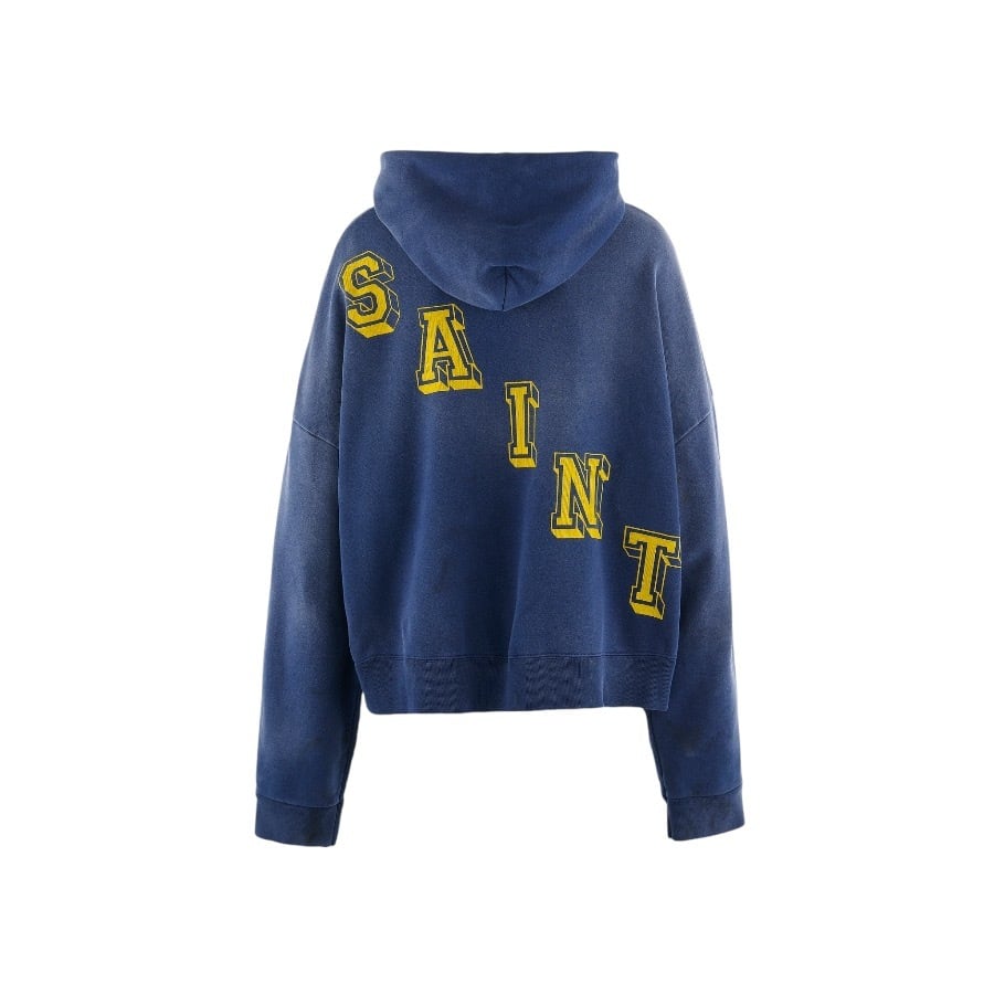 【SAINT MICHAEL】SM-YS1-0000-044/HOODIE/ANGEL/NAVY NAVY L