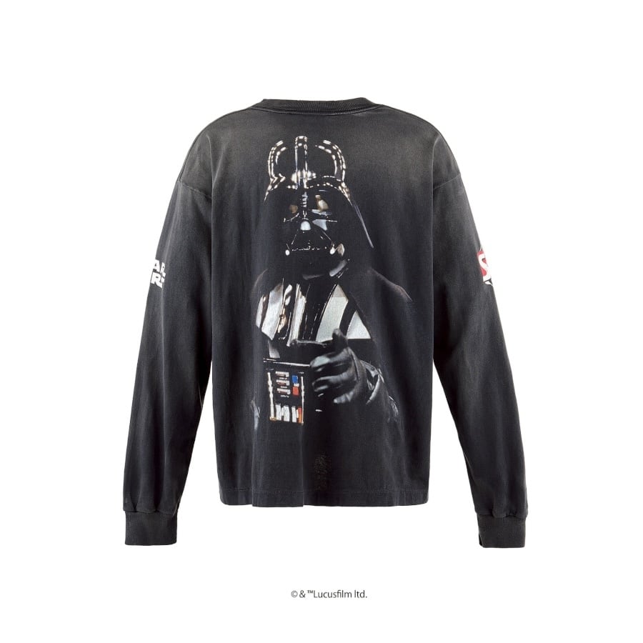 【SAINT MICHAEL】SM-HR8-0000-C64DARTHVADER BLACK XXL