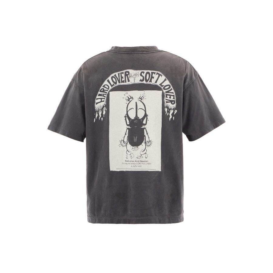 【SAINTMICHAEL】SM-HR1-0000-002/SS TEE/THE ETERNAL/BLACK BLACK XXL