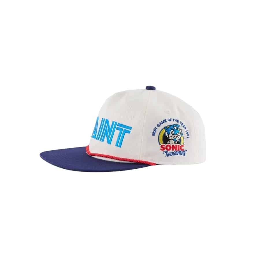 【SAINT Mxxxxxx】SM-HR1-0000-C64/SG_CAP/SAINT SEGA/WHITE WHITE F