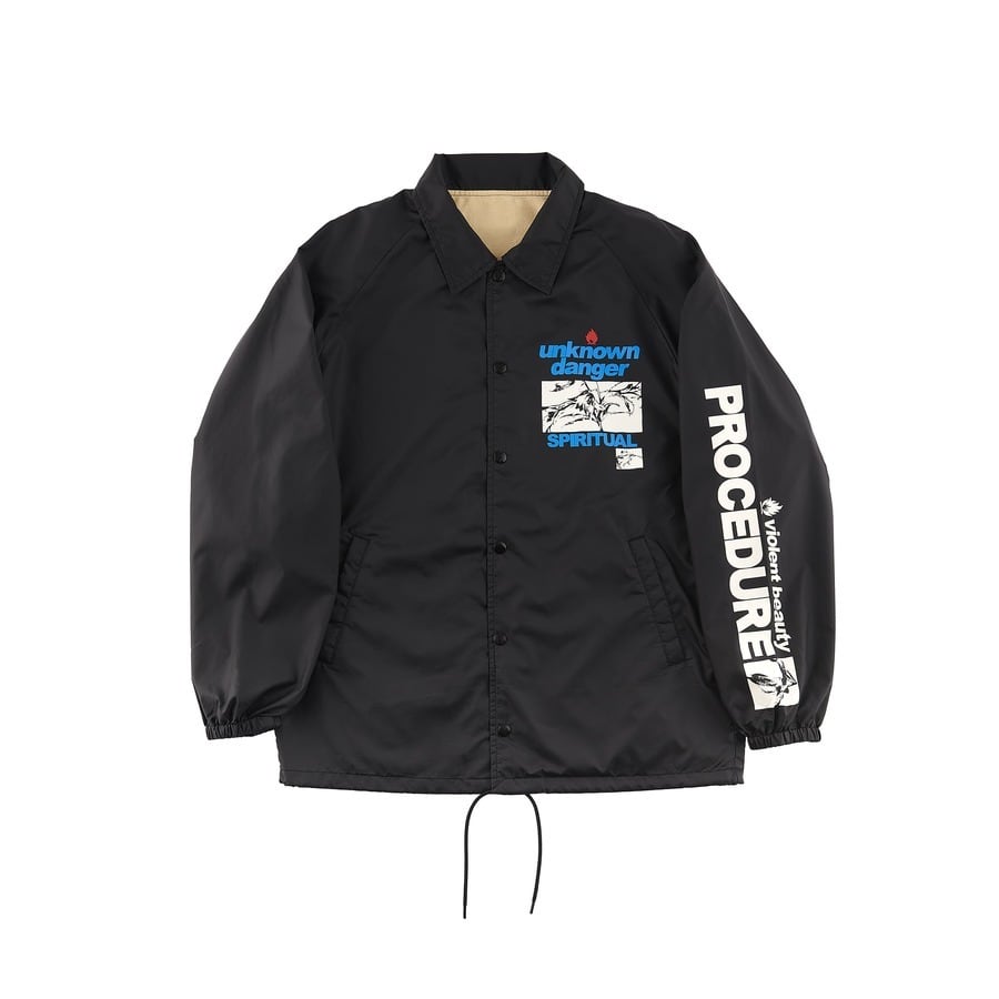 【SAINT MICHAEL】SM-S23-0000-066/COACH JACKET/UNKNOWN/BLK BLACK L
