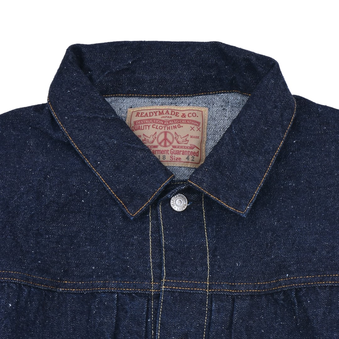 READYMADE】RE-CO-BL-00-00-241/DENIM JACKET /(BLUE)(3)｜ AYIN