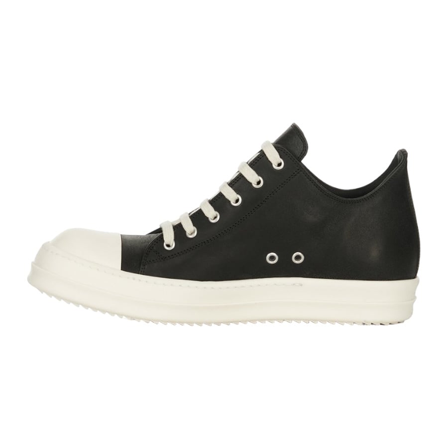 【Rick Owens】LOW SNEAKS(BLACK/WHITE) BLACK/WHITE 43