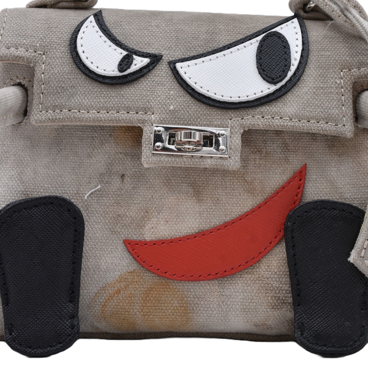 【READYMADE】RE-CO-WH-00-01-09/NEW MONSTER BAG/WHITEWHITE WHITE F