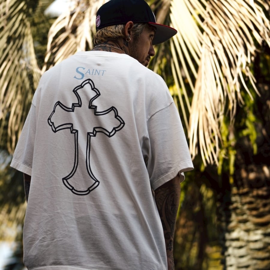 【SAINT MICHAEL】SM-HR8-0000-C152PAC WHITE L