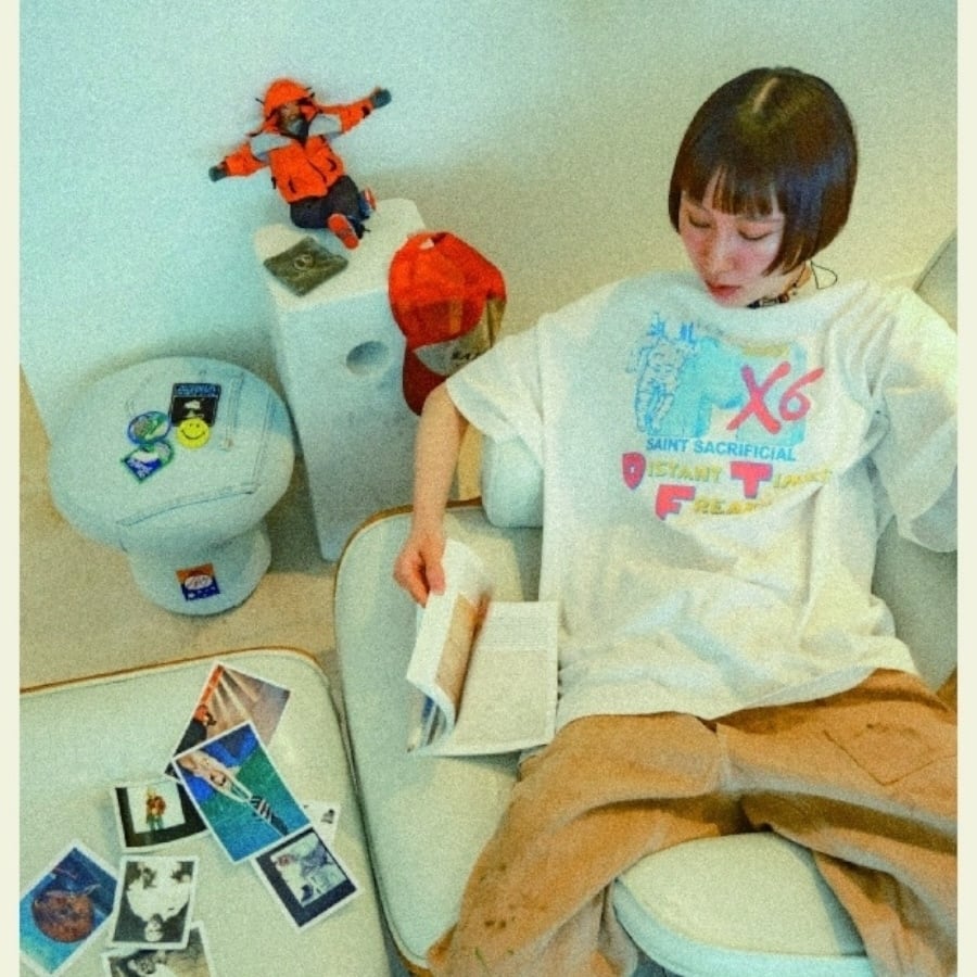 【SAINT MICHAEL】SM-HR8-0000-C21ASTRO WHITE XL