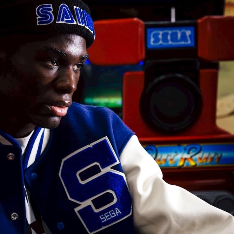 【SAINT Mxxxxxx】SM-HR1-0000-C66/SG_KNIT CAP/SAINT SEGA/BLUE BLUE F