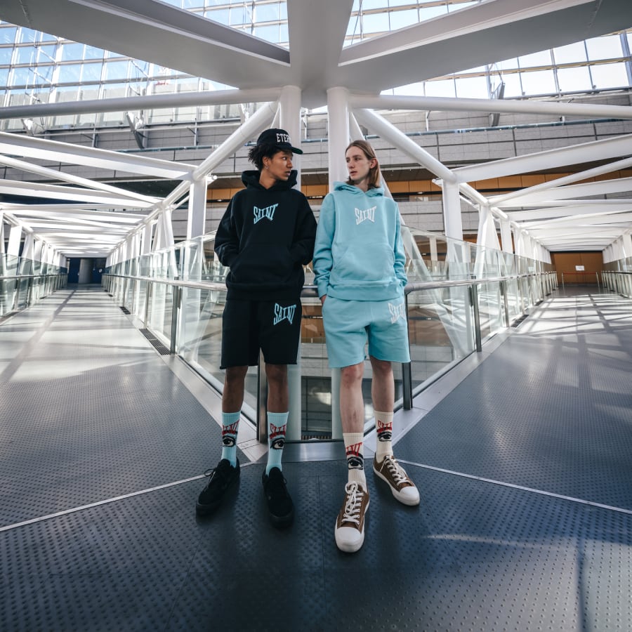 【SAINT MICHAEL】SM-S23-0000-057/SHORTS/SAINT/BLUE BLUE S