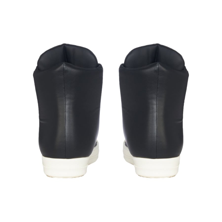 【Rick Owens】JUMBO LACE PADDED SNEAKERS(BLACKWHITE) 43