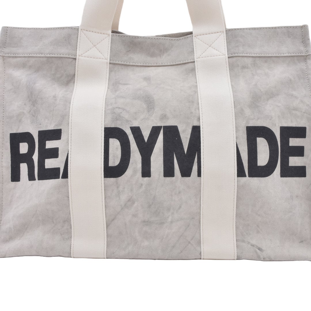 【READYMADE】RE-CO-WH-00-00-226/EASY TOTE LARGE(WHITE)