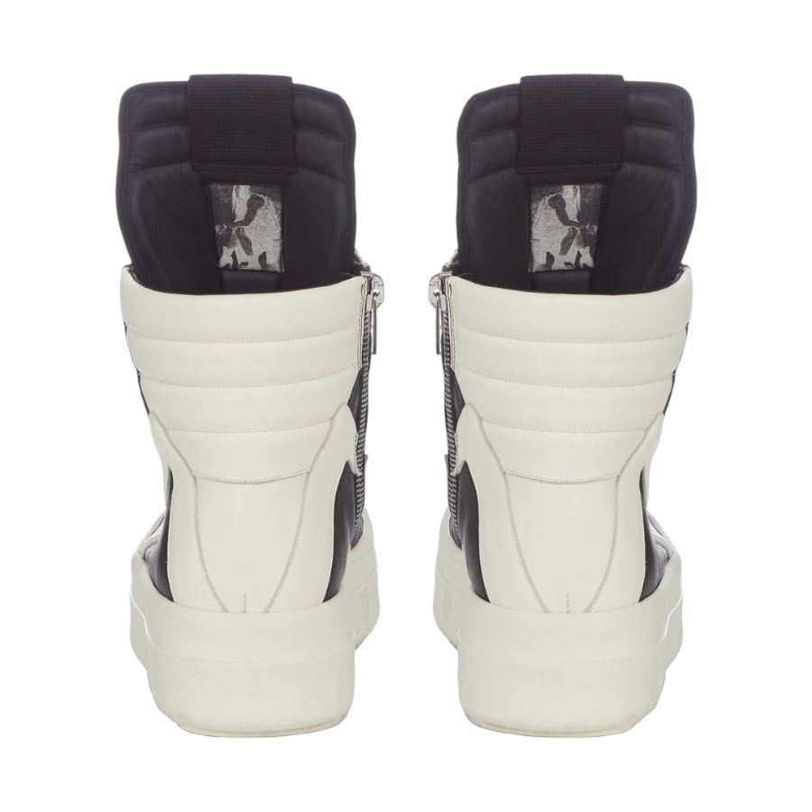 【Rick Owens】MEGA BUMPER GEOBASKET(BLACK/WHITE) BLACK/WHITE 43
