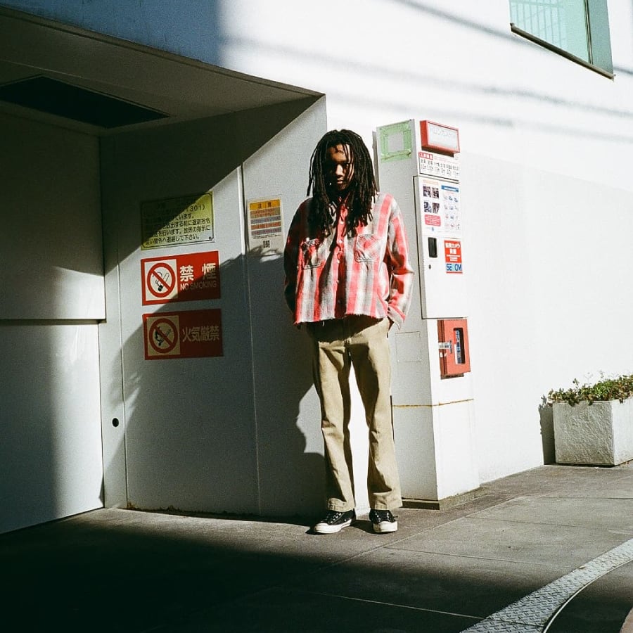 【SAINT MICHAEL】SM-S23-0000-087/SA_FRANNL SHRT/CHECK/RED RED XL