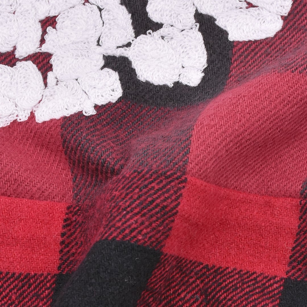 READY MADE X DENIM TEARS】CHECK LS SHIRTS(RED)(2 RED)| AYIN READY MADE X DENIM TEARS】CHECK LS SHIRTS(RED)(2 RED)| AYIN