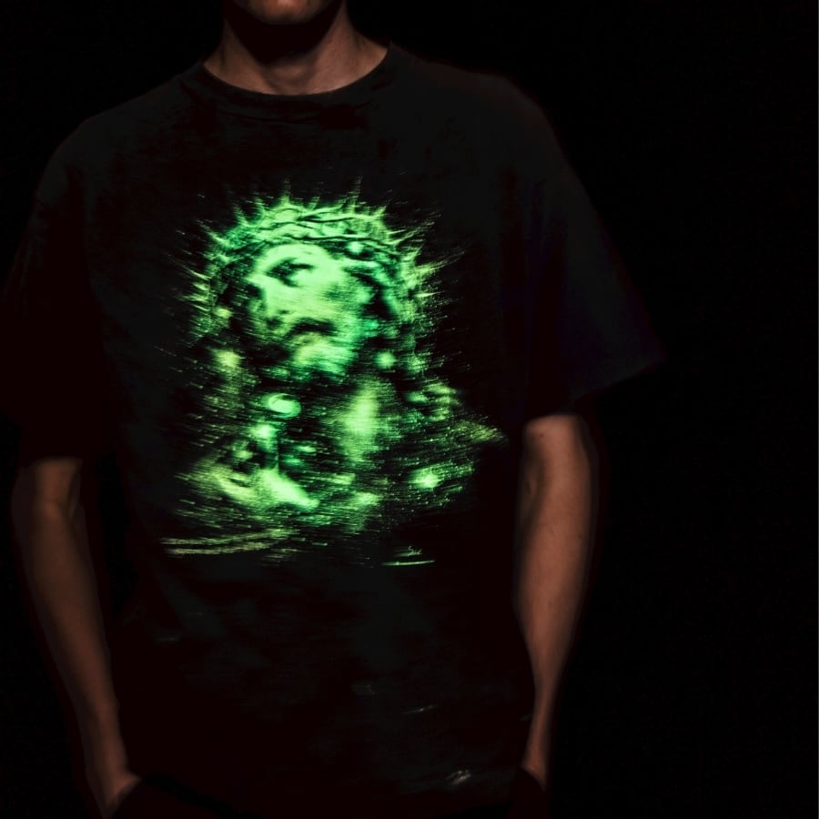 【SAINT MICHAEL】SM-HR8-0000-016JESUS BLACK XL