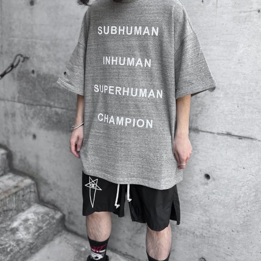 【RICK OWENS×Champion】TOMMY T GREY S