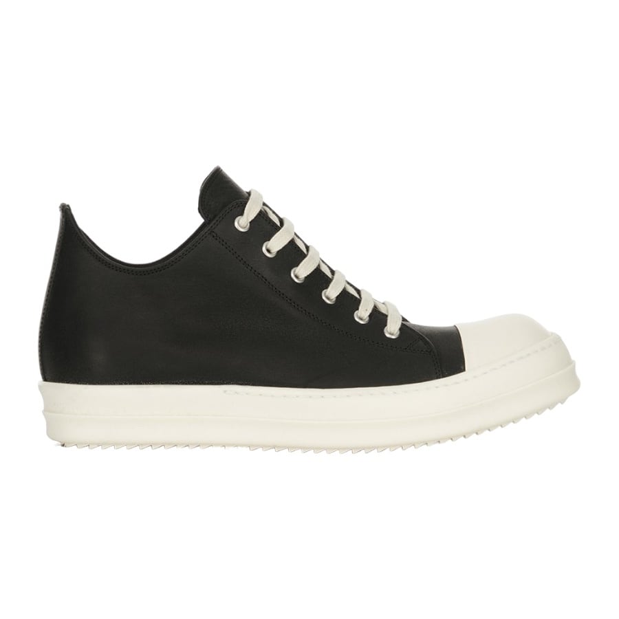 【Rick Owens】LOW SNEAKS(BLACK/WHITE) BLACK/WHITE 43