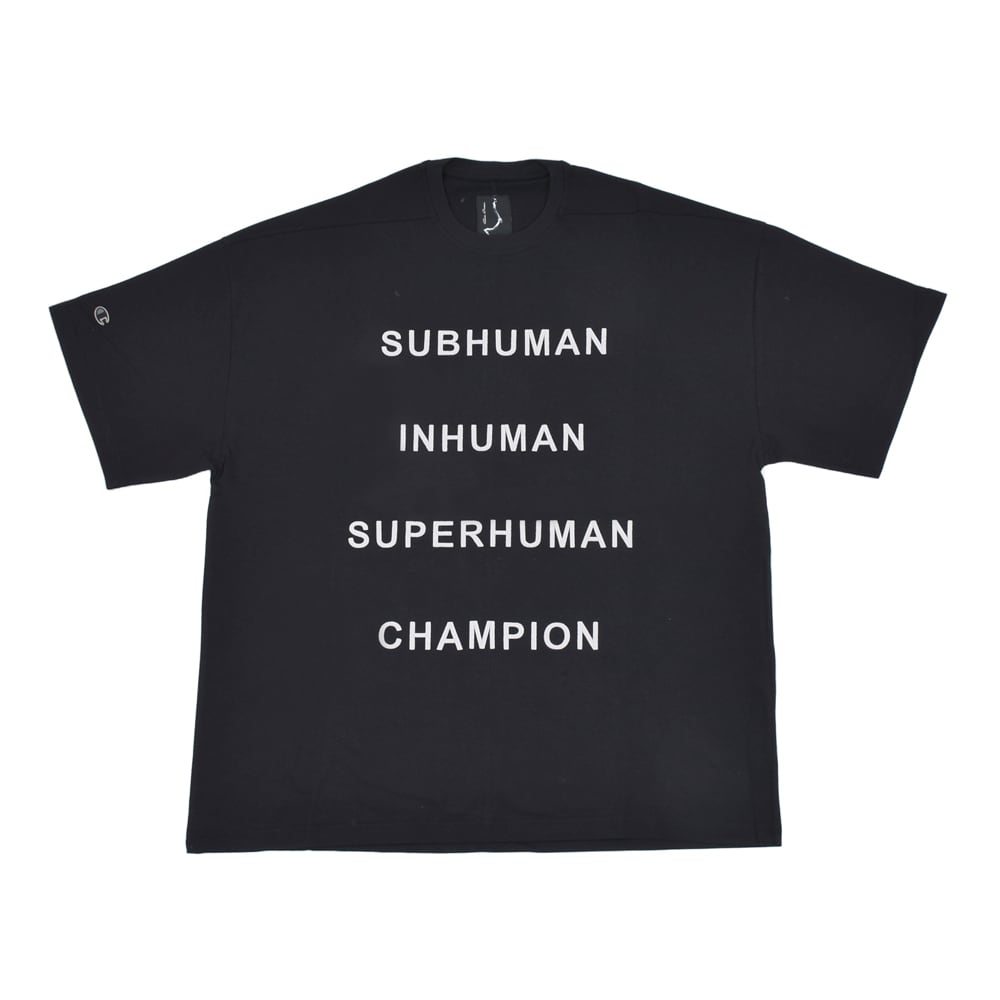 関税込*RICK OWENS X CHAMPION トミー Tシャツ Champion×RICK OWENS】TOMMY T | AYIN