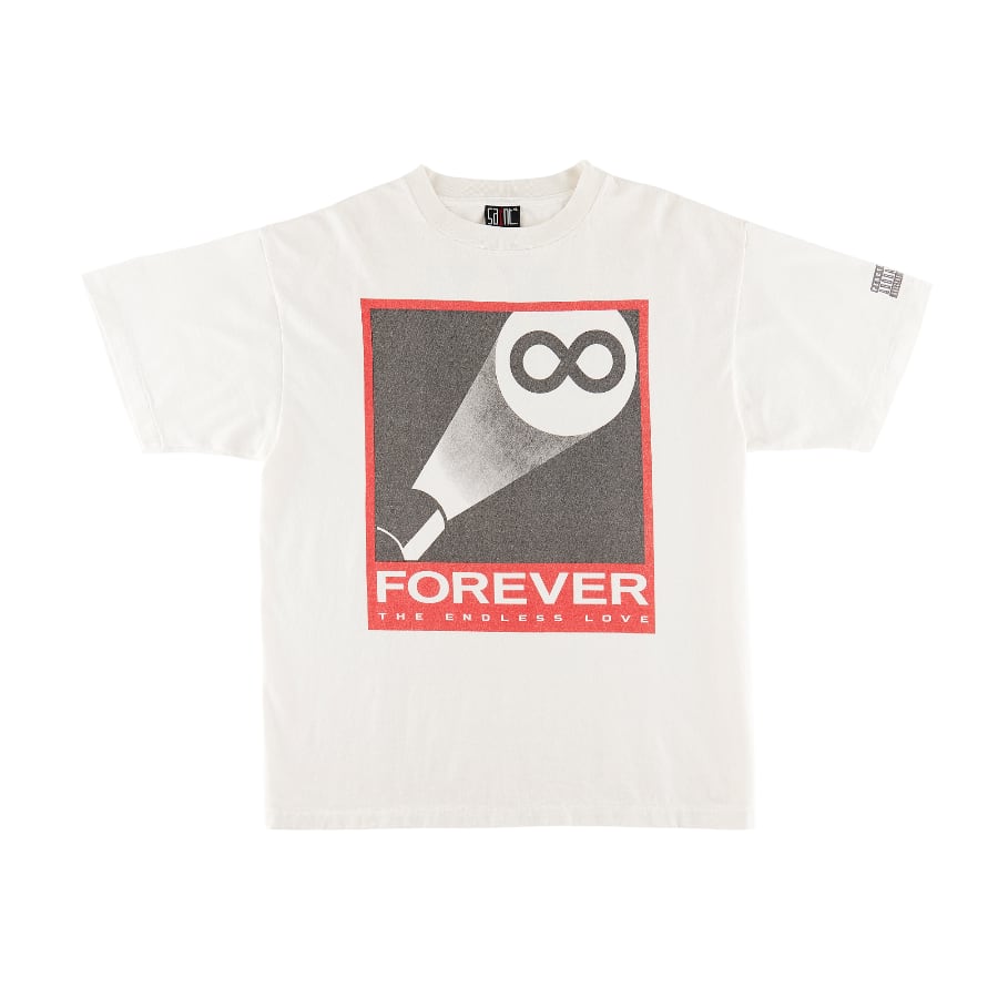 【SAINT MICHAEL】SM-S23-0000-018/SS TEE/JULY/WHITE（WHITE） WHITE L