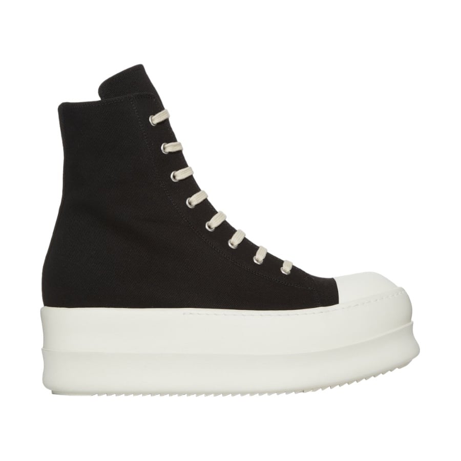 【DRKSHDW】 DOUBLE BUMPER SNEAKS(BLACK/WHITE) BLACK/WHITE 42