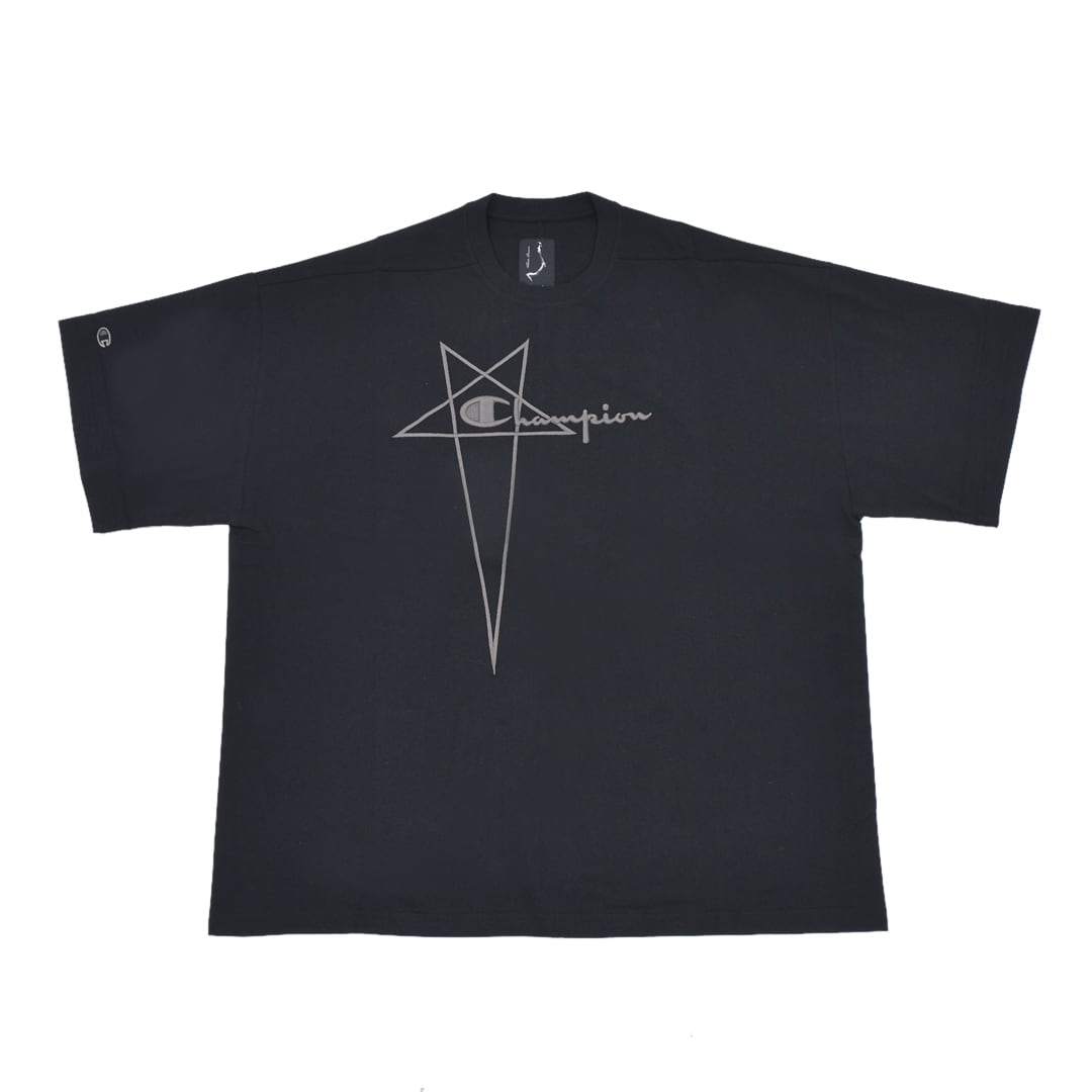 【Champion×RICK OWENS】TOMMY T 219229 BLACK XS