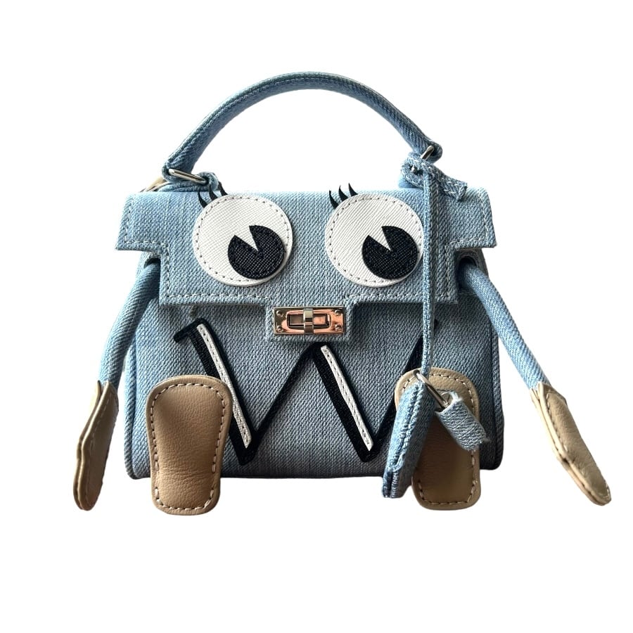 【READYMADE】REDW-CO-BL-00-00-09/DENIM MNSTR BAG/BLUEBLUE BLUEBLUE F