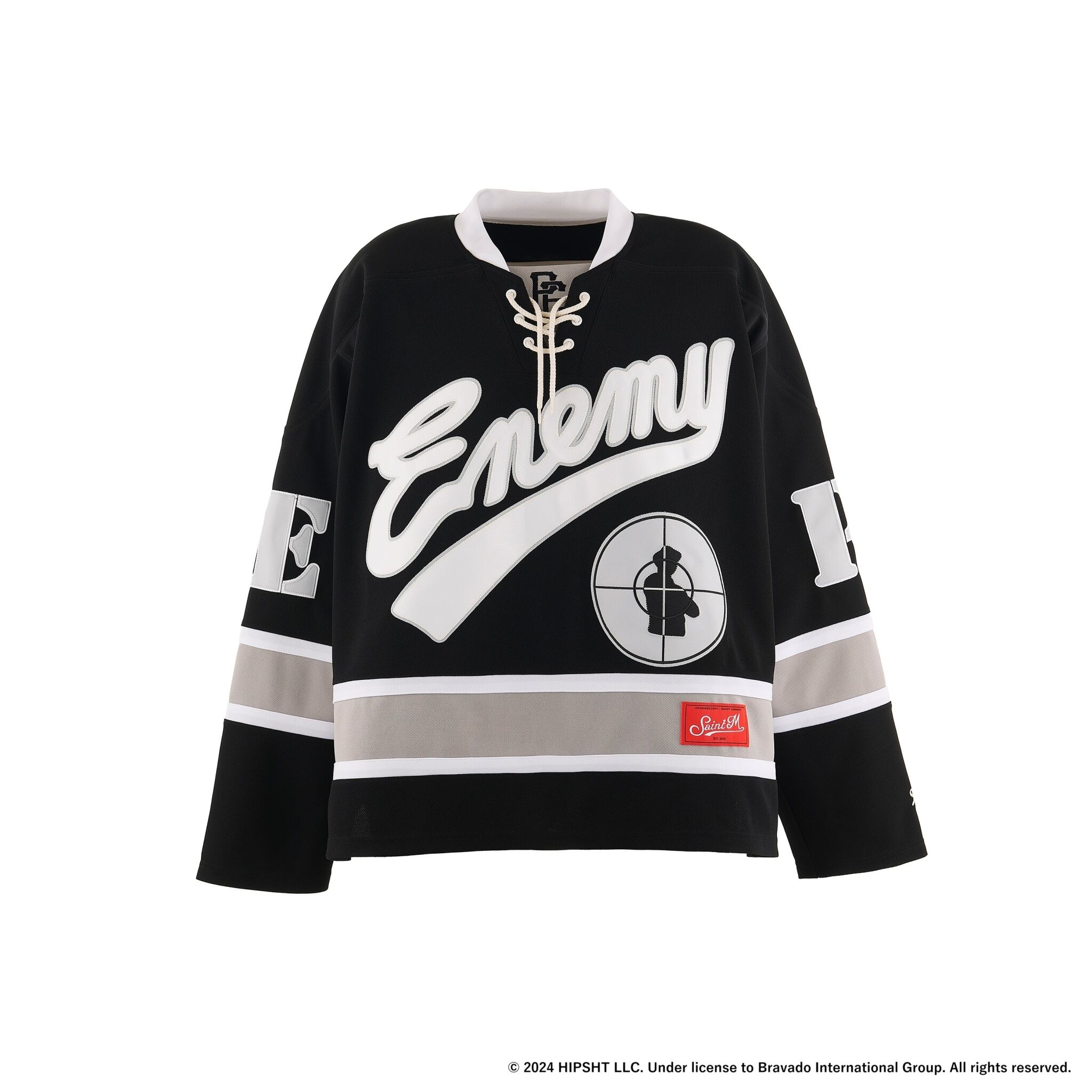 【SAINT MICHAEL】SM-YS1-0000-C19/PE_GAME SH/SNT ENEMY/BLK BLACK F