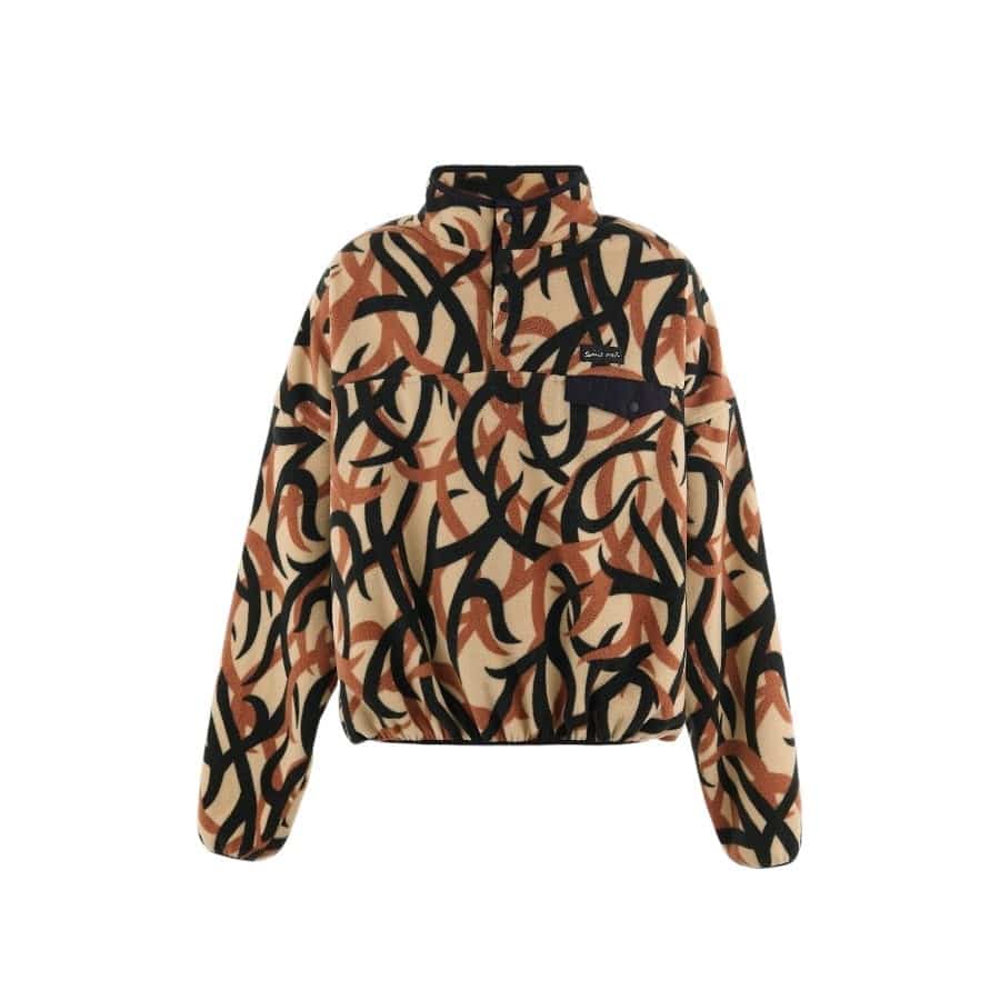 【SAINT MICHAEL】SM-YS1-0000-061/FLEECE PLOVR/TRIVAL CAMO CAMO XL