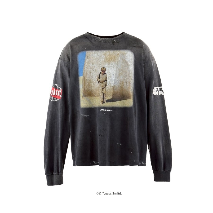 【SAINT MICHAEL】SM-HR8-0000-C64DARTHVADER BLACK XXL