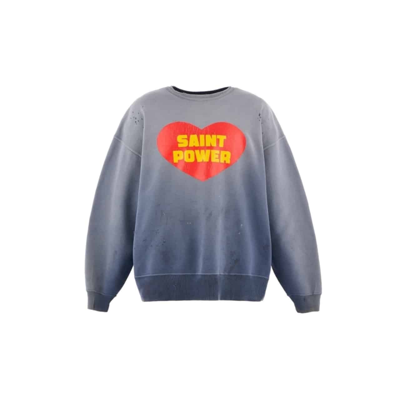 SAINT Mxxxxxx】SM-HR1-0000-048/CRW NECK SWT/SAINT POWER/NAVY(XXL