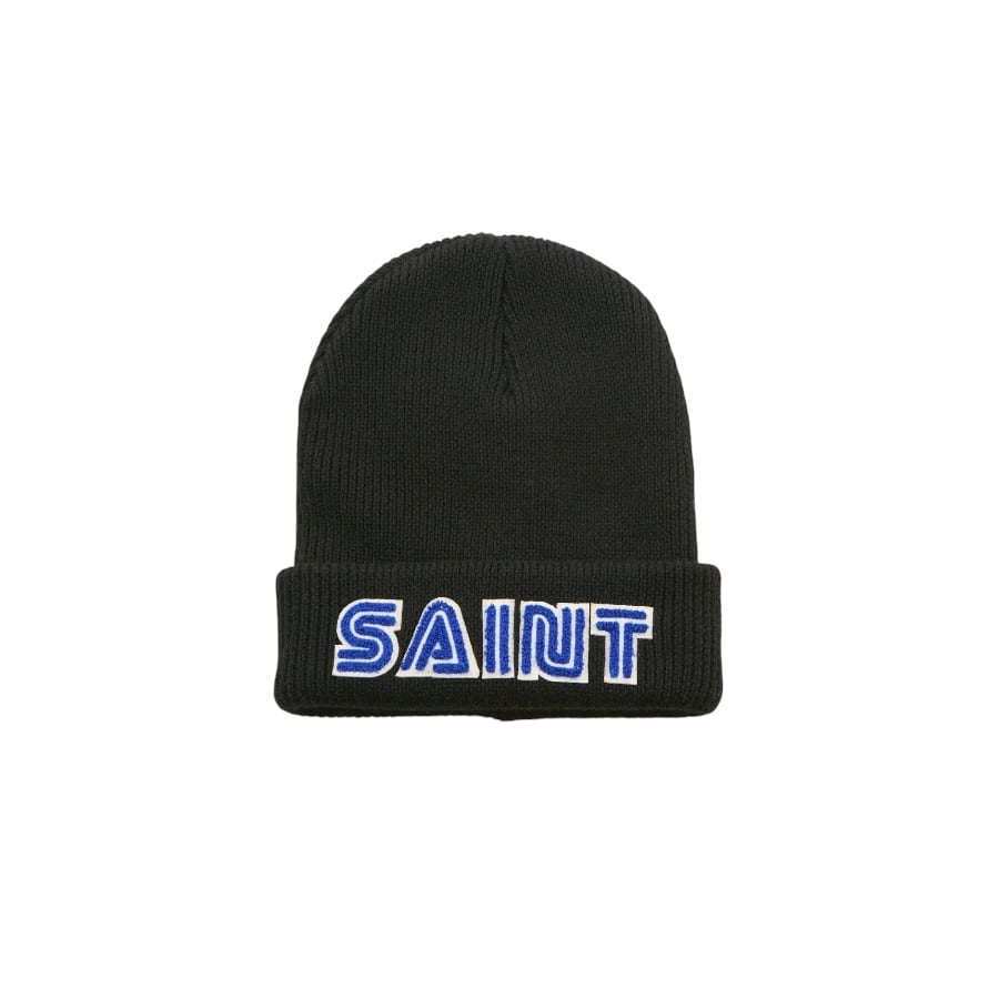 【SAINT Mxxxxxx】SM-HR1-0000-C65/SG_KNIT CAP/SAINT SEGA/BLACK BLACK F
