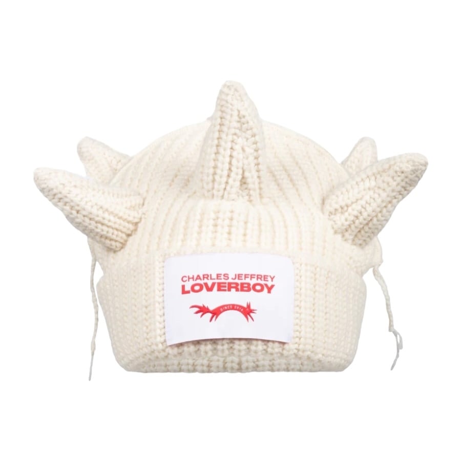 【CHARLES JEFFREY LOVERBOY】CHUNKY CROWN BEANIE