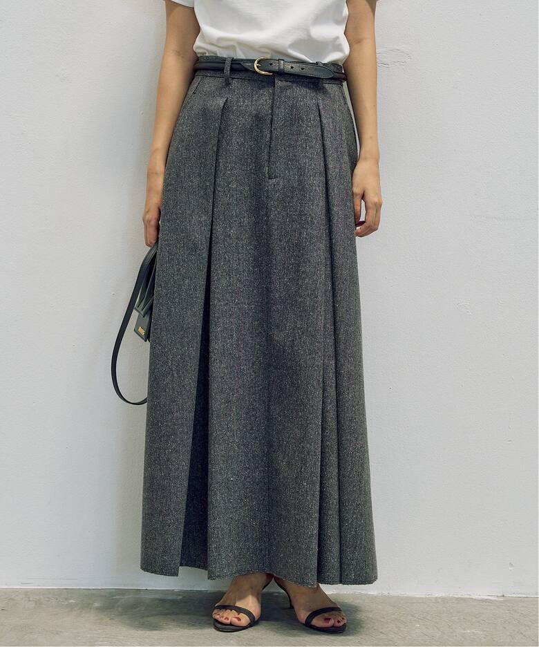 【下村様専用ページ】R’IAM TWEEDボンディング スカート グレー フリー