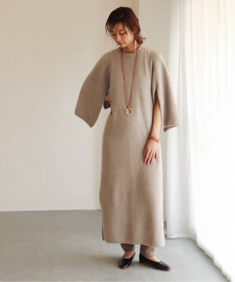 【門野様専用】enrica LONG ベスト ブラウンD フリー